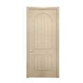 Modern Simple Manual MDF Wooden Door with Sound Insulation for Home Interior Flush Bedroom Finished Design