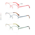 Retro Trends Metal Optical Glasses Blue Light Blocking Myopia Prescription Glasses Frame Red Gold Reading Glasses for Women