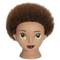 OEM Factory Supply Nice Price 100% Afro Headband Wig Bulk Human Hair Training Heads