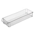 Detachable Plastic Freezer Bins for Refrigerator Stackable Food Storage Containers with Drawer Organizers for Pantry Use