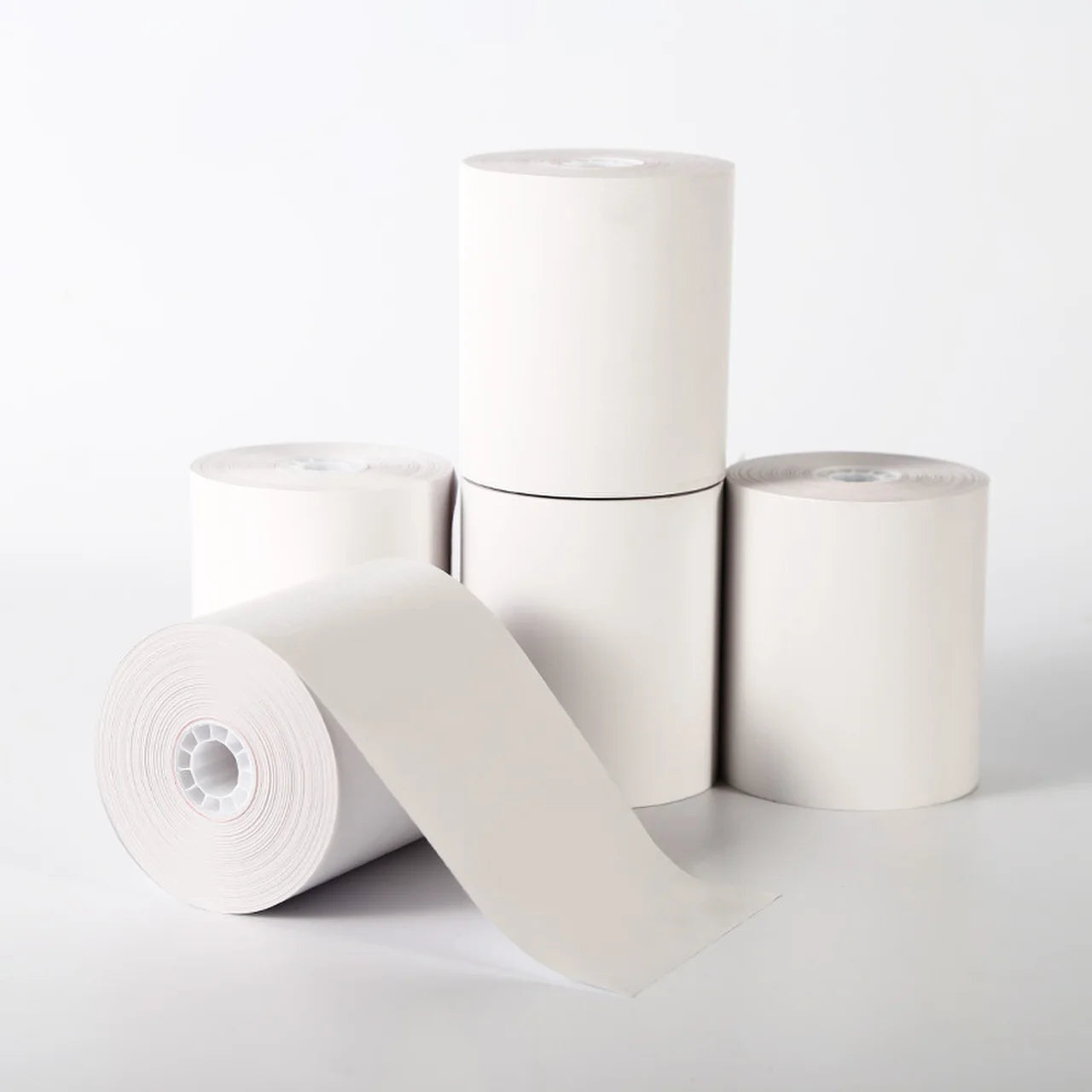 Cheap Price Thermal Receipt Copy Paper Roll Offset Printing Thermal Paper Black White OEM Customized Wood Gsm Mage Pulp Color