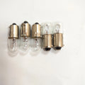 Hot Sale T10x28mm Miniature Bulb 6V 6.5V 12V 24V 30V Instrument E10 Indicator Bulb