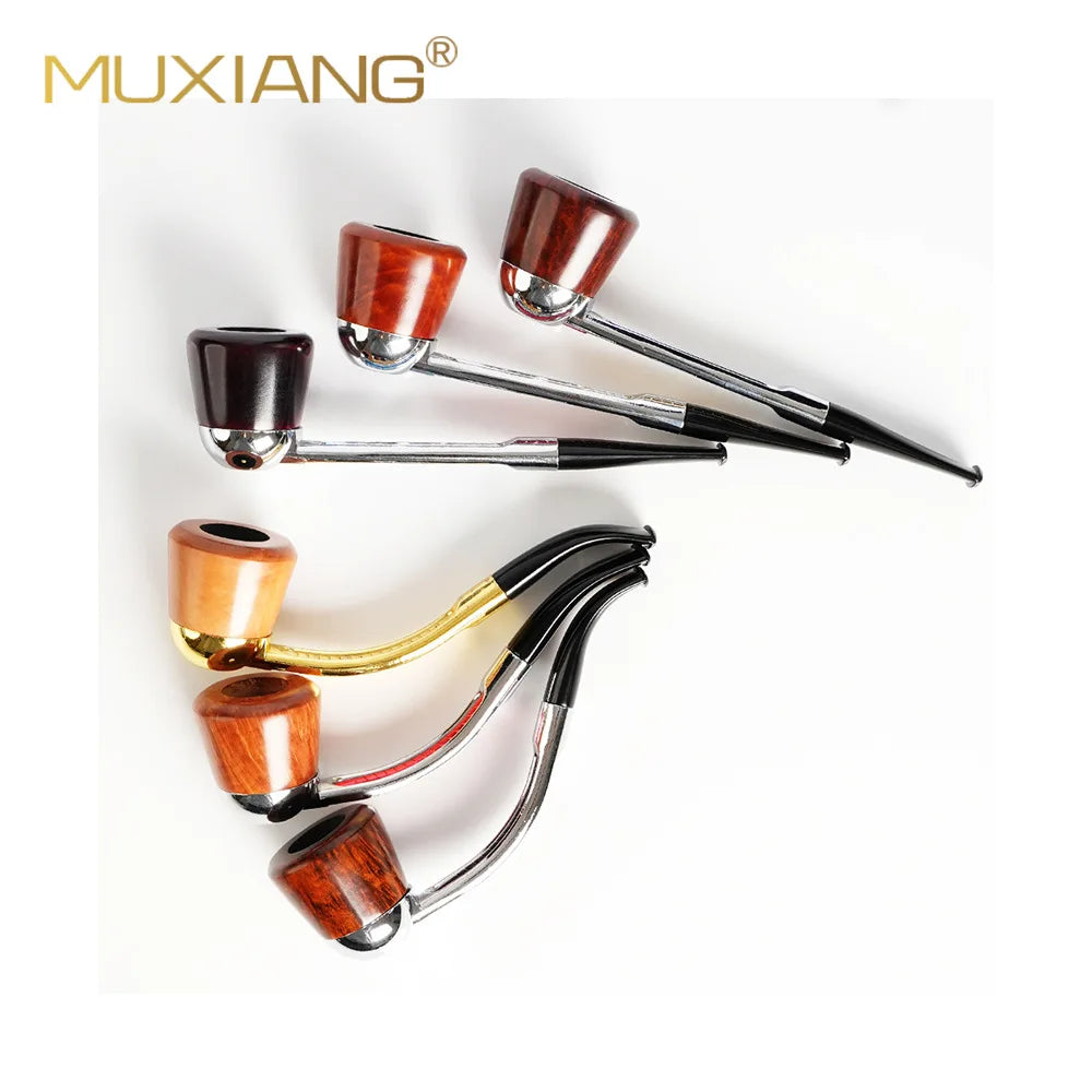 Xiaoxiong Falcon Classic Customizable Handmade Briar Wood & Metal Components Smoking Pipes Custom Logo Personalization Wholesale