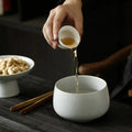 Wholesale Handmade Ceramic Chawan Teaware Crude Pottery Matcha Bowl Traditional Ceramic Matcha Bowl