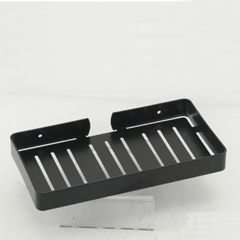Factory Direct Sell Modern Wall Mounted Stainless Steel Bathroom Soap Dish with Self Drain Waterproof Eco-Friendly Soap Tray