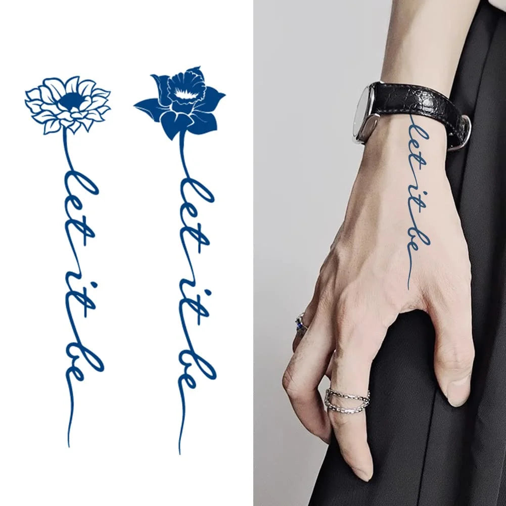 Wholesale Waterproof Skin Safe Long Lasting 15 Days Realistic Temporary Juice Body Semi Permanent Tattoo Sticker