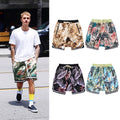 High Street Summer Printed Casual Loose Fit Shorts Men