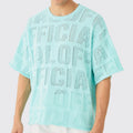 Custom Design logo Summer Beach Mesh Knitwear Knit Top Pullover Short Sleeve  Oversized Crochet Shirt Knitted Men T-shirt