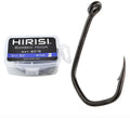 Hirisi Carp Fishing Hooks Barbed Pinpoint Claw Hooks PTFE Coating High Carbon Stainless Steel Eyed Fish Hooks 8019