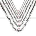 Stainless Steel Mariner Chain Necklace Man Necklaces Friends Men Stainless Steel Chain Jewelry