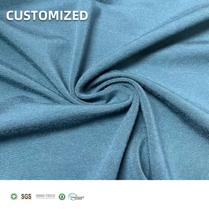 ECO-friendly Single Jersey Knit Fabric Bamboo Fiber for Yoga Clothing
