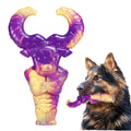 Strong Pet Chew Toy Fierce Ox Muscle Ox Ox Hornr Nylon Solid Bite-Resistant Indestructible Dog Chew Toy for Aggressive Chewers