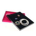 Wholesale Small Flat Empty Jewelry Tray No Lid Pallet Display Plate Beautiful Container for Jewelry