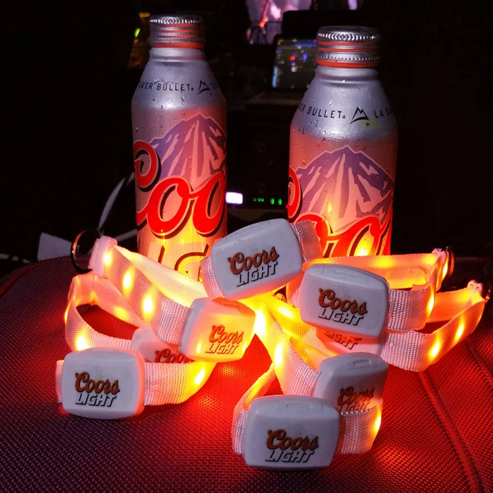 Magic Led Wristband Remote Control LED Wristband& Light up Bracelet DMX Radio Control LED Flashing Light up for Concerts