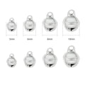 DIY Accessories Jingle Bells Stainless Steel Loose Beads Small Bell for Festival Party Decoration Christmas Tree Decoration