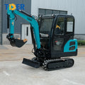 TDER New Machine 1.8 Ton Small Chinese Mini Hydraulic Crawler Excavator Factory Outlet New Cheap Mini Miniature Excavator