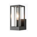 High-End Retro Simple Indoor Outdoor Wall Lamp Anti-Rust Aluminum Base Waterproof Bulb Glass Protection Convenient Wall Mount