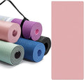 WOQI Hot Selling Eco Friendly Gym Matting Instructional Non-Slip TPE Yoga Mat