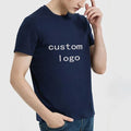 Men's 100% Cotton Summer Sport T-Shirt Short Sleeve Knitted Clothes with Digital Printing Printed T-Shirts for Men