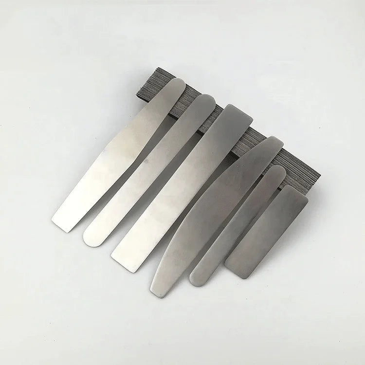 Black Replaceable Sanding Paper Stainless Steel Metal Nail Care Art Nail Salon Manicure Nail File