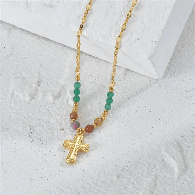Bohemian Jewelry Fashion Fine Charm Accessories Pearl bar Brown Beaded Chain Necklaces