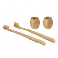 Custom Logo Eco-Friendly 100% Biodegradable Bamboo Fiber Toothbrush Disposable with Eco-friendly Features