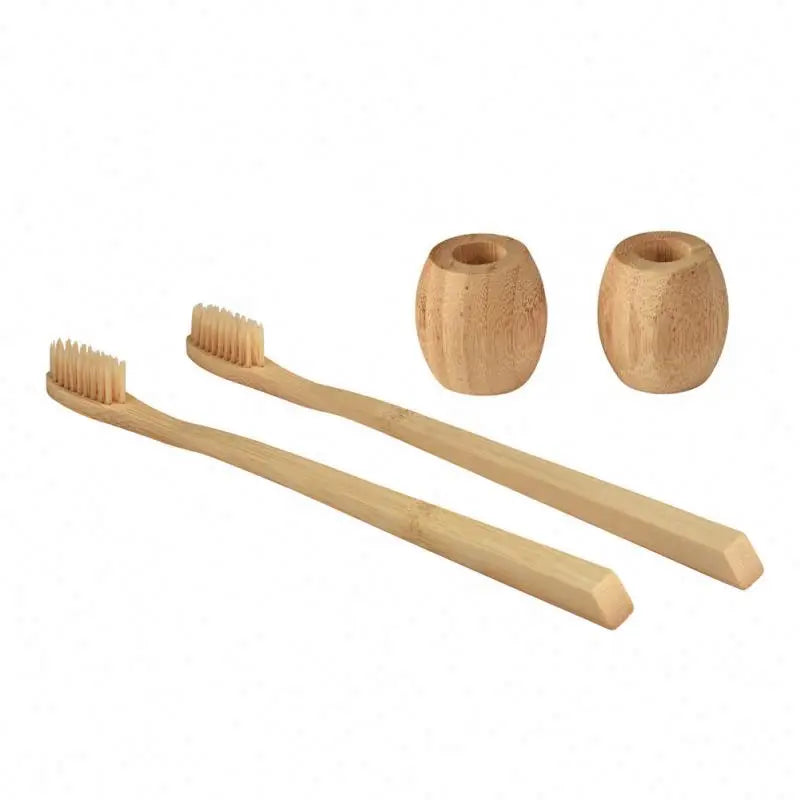 Custom Logo Eco-Friendly 100% Biodegradable Bamboo Fiber Toothbrush Disposable with Eco-friendly Features