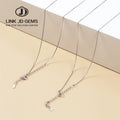 JD GEMS Bubble Beads Spacer Beads Link Chain for Making Jewelry Accessories