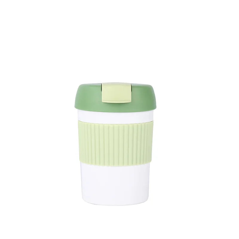 Portable Coffee Mug with Lid Double Wall Stainless Steel Coffee Cup