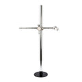 JINSLU 1 Meter Stainless Steel Welding Torch Holder Support Stand TIG MIG Clamp Mountings Fit Positioner Turntable Rotator