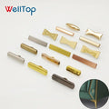 22.301 WELLTOP Furniture Hardware Common Nail Sofa Button Metal Zinc Alloy Upholstery for Sofa Bed