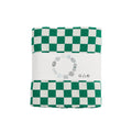 Checkered Chessboard Plaid  Comfort Reversible Shaggy Cozy Decor for Home Bed Couch Knitted Blanket MLG