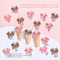 Pendant Luxury Nail Charms Bow Crystal Metal Nail Art Decoration Parts Jewelry Accessories Manicure Decor