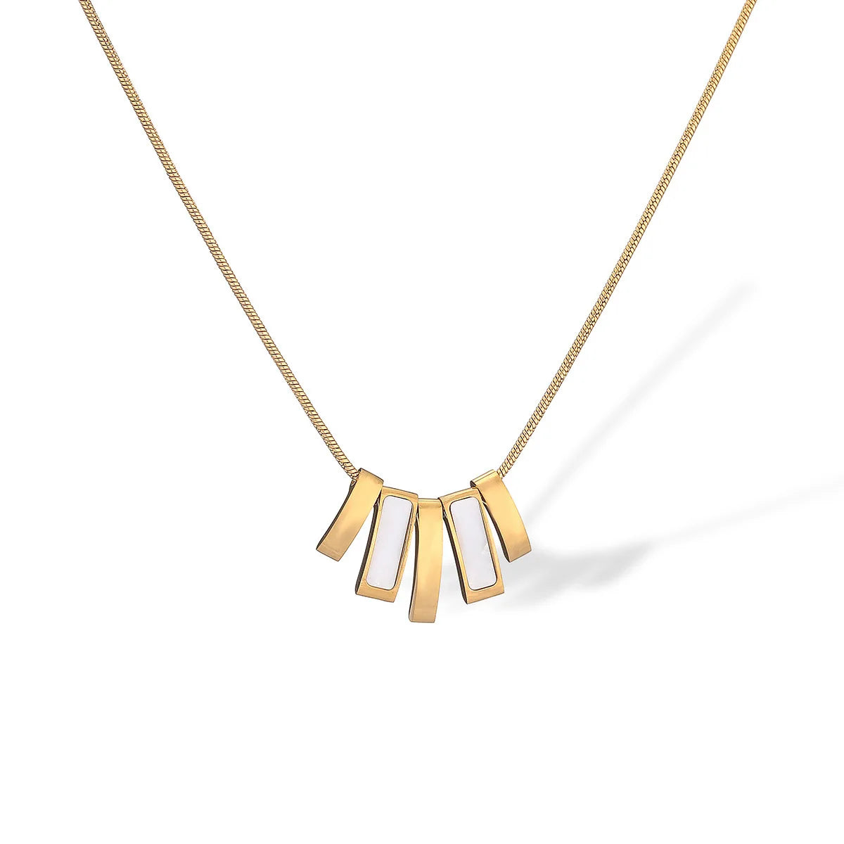Future Angel Women's Gold-Plated Stainless Steel Classic Cute Fashion Bear Pendant Necklace Clavicle Chain for Anniversary