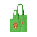 Wholesale Cheap Green lion Cartoon Printed Grocery Customized Beauty Reusable Shopping Tote Canvas Cotton Bag