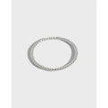 New Design Jewelry S925 Sterling Silver Twist Thin 925 Rings for Women AR2075