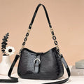 Hot Selling Big Leather Latest Ladies Clutch Evening Chain Hand Bags New Style 2024