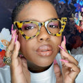 Cat Eye Sunglasses Women Fashion Female Glasses Shades Big Frame Vintage Eyeglasses Customizes Sunglasses