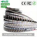 DC5V WS2812B Digital 5050 SMD  Flexible PCB LED Pixel Tape Addressable RGB Waterproof 5V WS2812 LED Light Strip WS2812