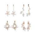 Trendy Wedding Fashion Jewelry More Styles Drop Earrings with Rhinestone Crystal Trendy Accessories