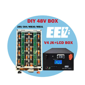 EEL Latest Design 48V 280Ah JK BMS+LCD Box Lifepo4 Battery DIY Empty Case Energy Storage Battery Box