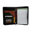 ModernQiu Hot Used A5 PU Leather Art Embossed Portfolio
