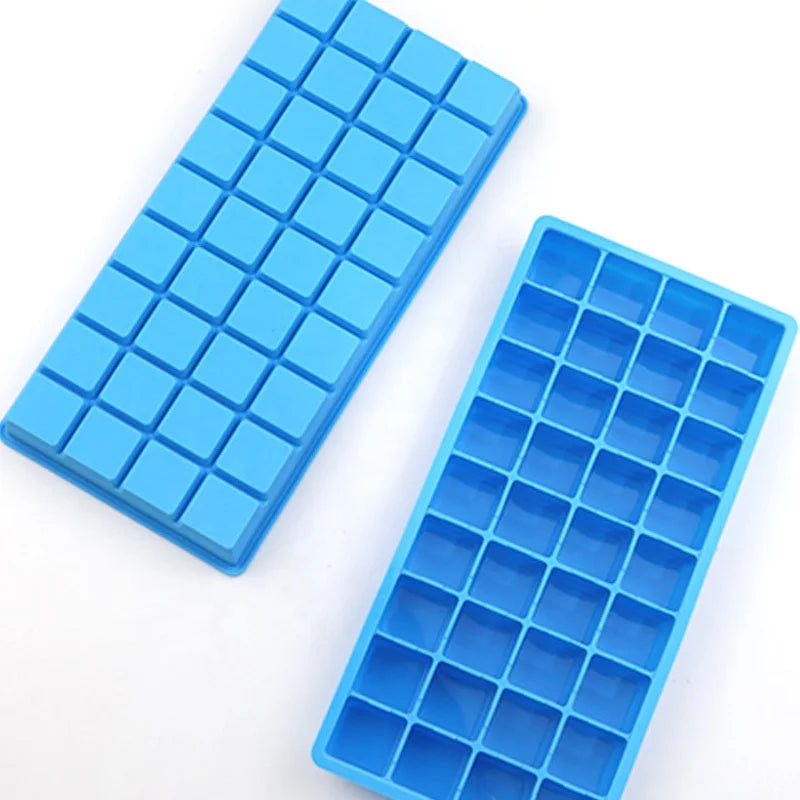 1088 Factory Free Sample 36 Hole Square Ice Shape Silicon Resin Mold Silicon Chocolate Mould Cube Ice Silicone Mold Candy Resin