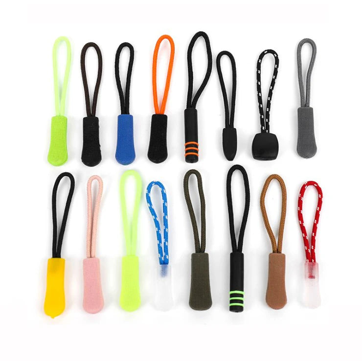 Plastic PVC Zipper Slider Custom Soft Nickel-Free for Travel Bag & Luggage Use with Custom Logo