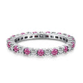 Dylam Brief Gemstone Rings For Girls Engagement S925 Sterling Silver Women Wedding Ring