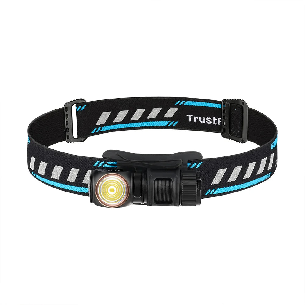Trustfire MT15 USB Rechargeable Headlamp 600LM Super Bright IP68 Waterproof for Camping Hunting Reading