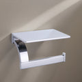 Modern Design Wall-Mounted Chrome Toilet Paper Holder Elegant Bathroom Set Accessory