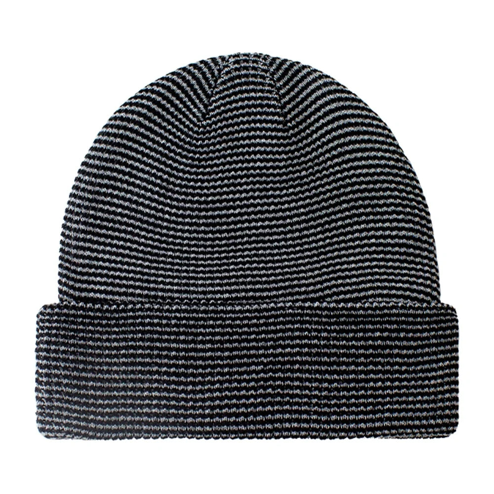 Skull Solid Color OEM Logo Winter Cuff Knitted 3D Embroidery Character Business Beach Customized Men Beanie Caps