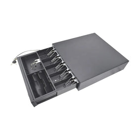 Hot Sale C405 6 Bills Clip+3 Bills Slot Support Electric 3-position Lock Cash Drawer for POS Cashier System