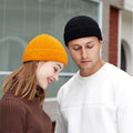 Custom Skully Acrylic Camouflage Custom Logo Business FisherMan Winter Beanie-Ribbed Knit Short Unisex Design